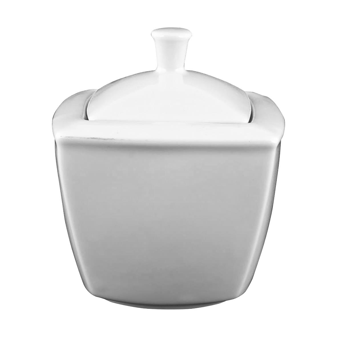Kirsten Zuckerdose weiß 30 cl. bedrucken Kirsten Zuckerdose weiß 30 cl. bedrucken